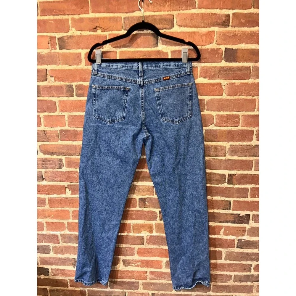 Rustler‎ Wrangler Men's Regular Fit Straight Leg Blue Denim Jeans 31x30